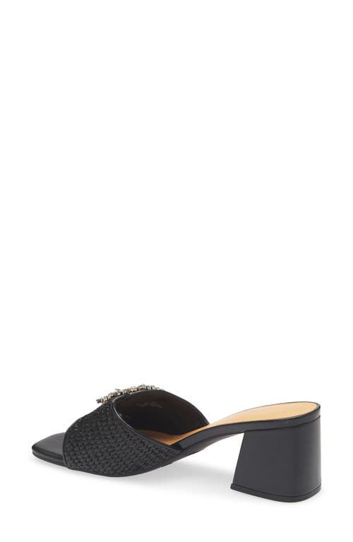 Nine West Geanila Slide Sandal In Black