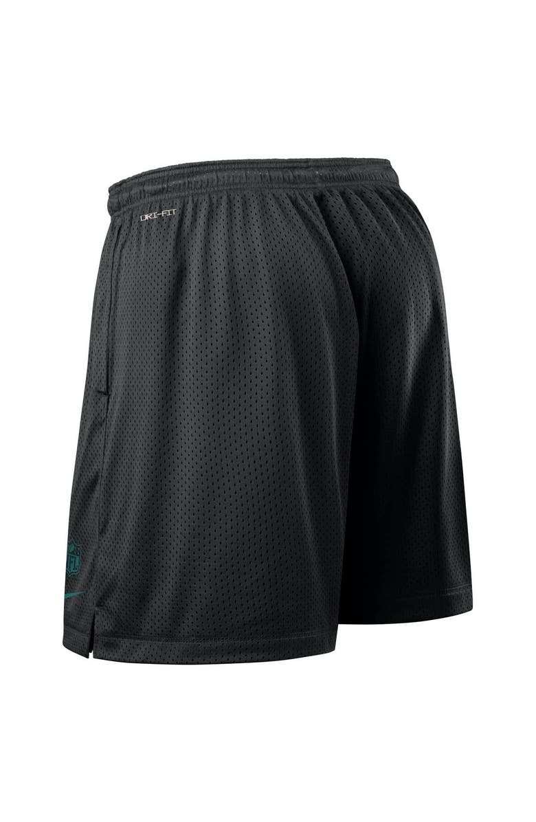 Nike Men's Nike Black Philadelphia Eagles Sideline Reversible Performance Shorts, Alternate, color, Black