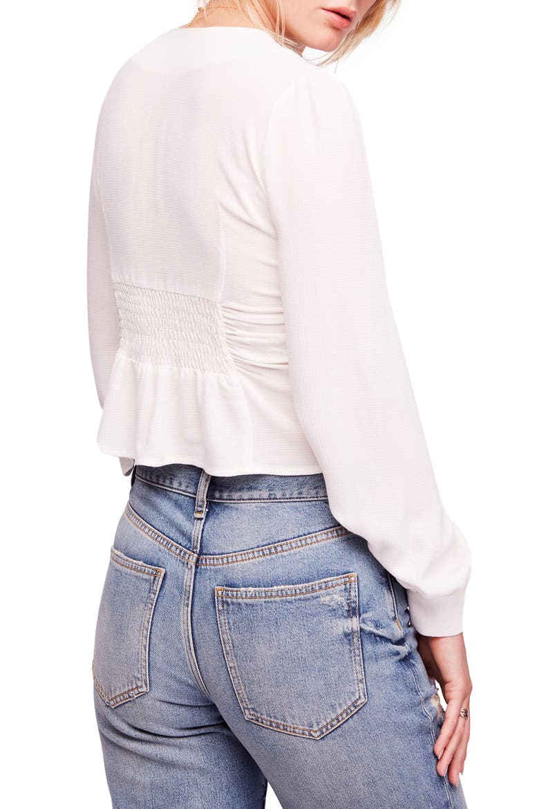 Maise Top, Alternate, color, IVORY