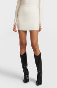 Commando Neoprene Micromini Skirt with Shorts