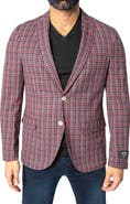 Maceoo Descartes Scottish Check Blazer