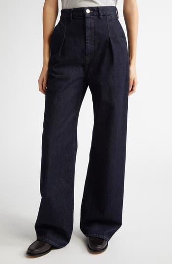 【関税込み】Loulou de Saison インディゴ Attu ジーンズ LOULOU DE SAISON Attu Wide Leg Jeans | Nordstrom