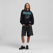 Mitchell & Ness Women's Mitchell & Ness Black San Jose Sharks Core Oversized Sweatshirt