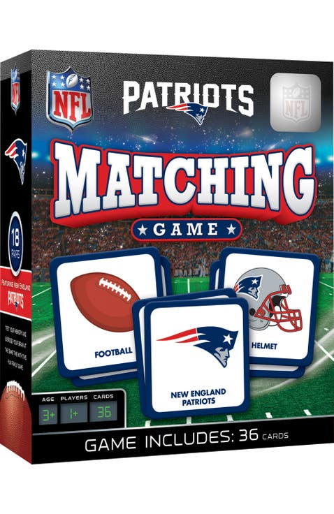New England Patriots Matching Game