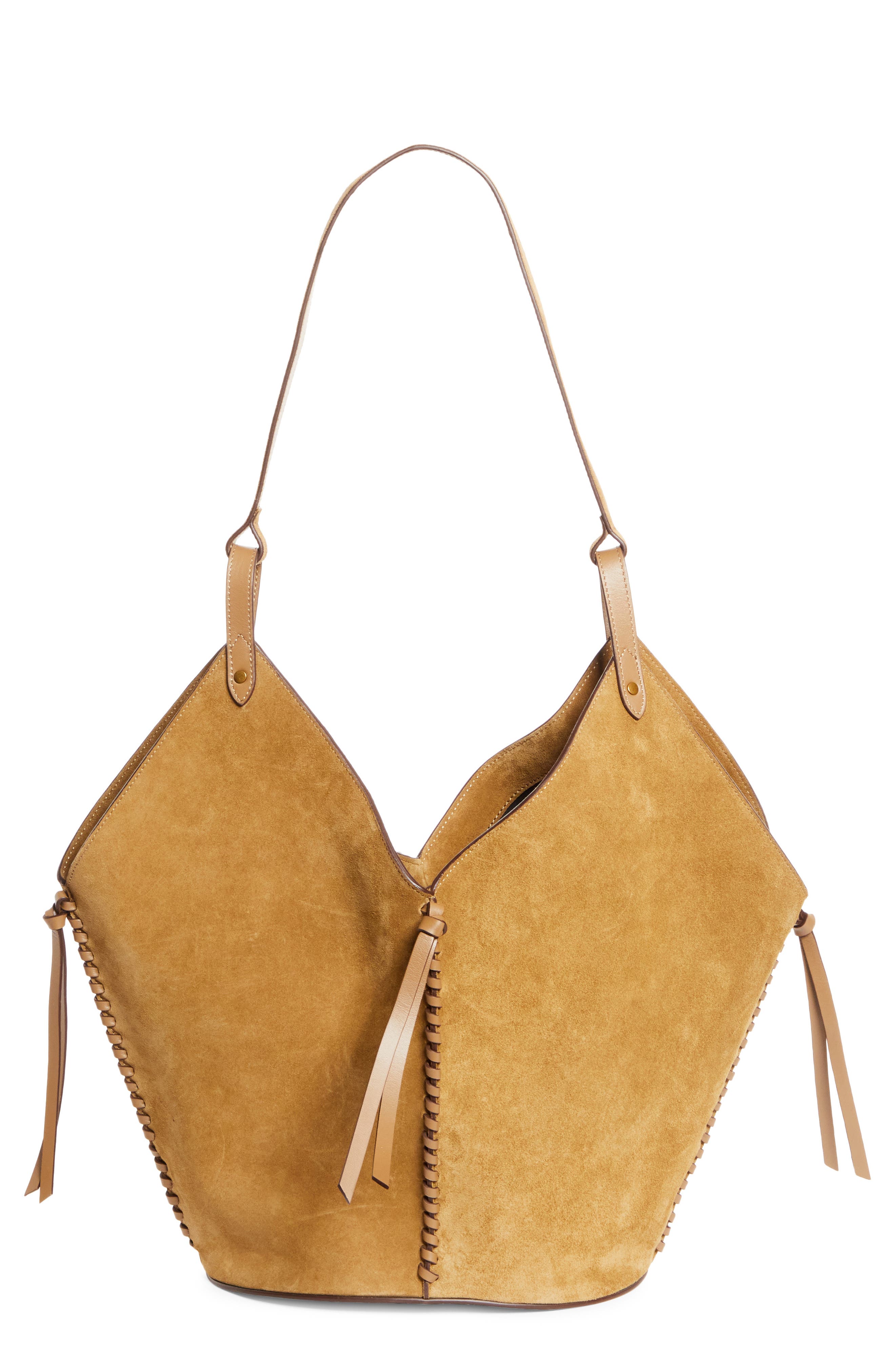 Isabel Marant Tampa Tote, Main, color, Taupe