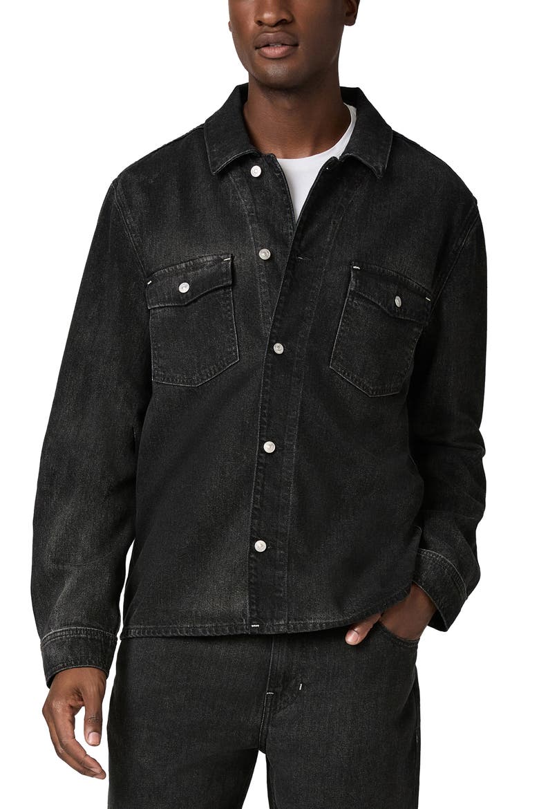 Calder Denim Shirt, Main, color, ARGO