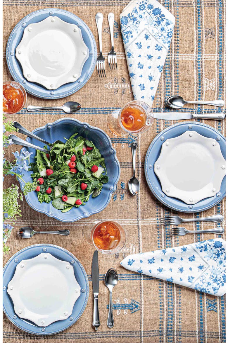 'Berry and Thread' Dinner Plate, Alternate, color, CHAMBRAY