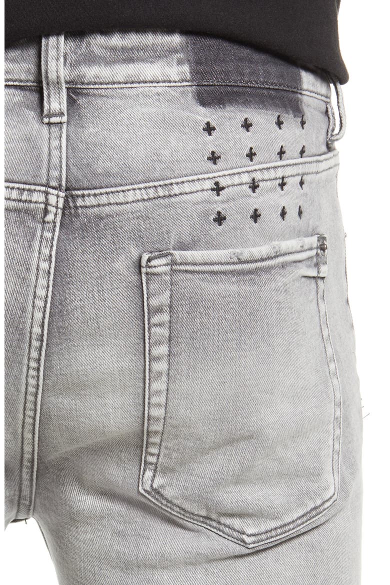 Trashede Ksubi Men's Van Winkle Eratik Trashed Stretch Skinny Jeans (Men ...