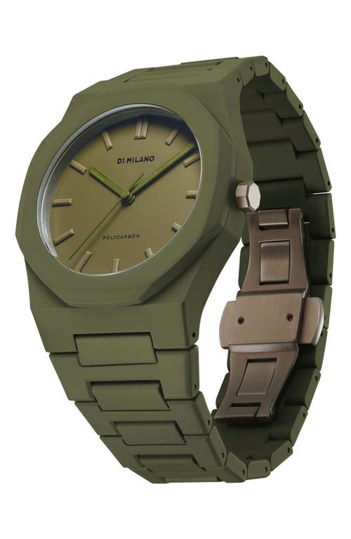 D1 Milano Polycarbon Military Green 40.5mm