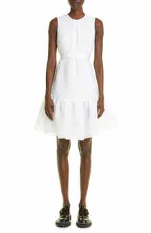 Erdem Maple Tiered Cloqué Dress