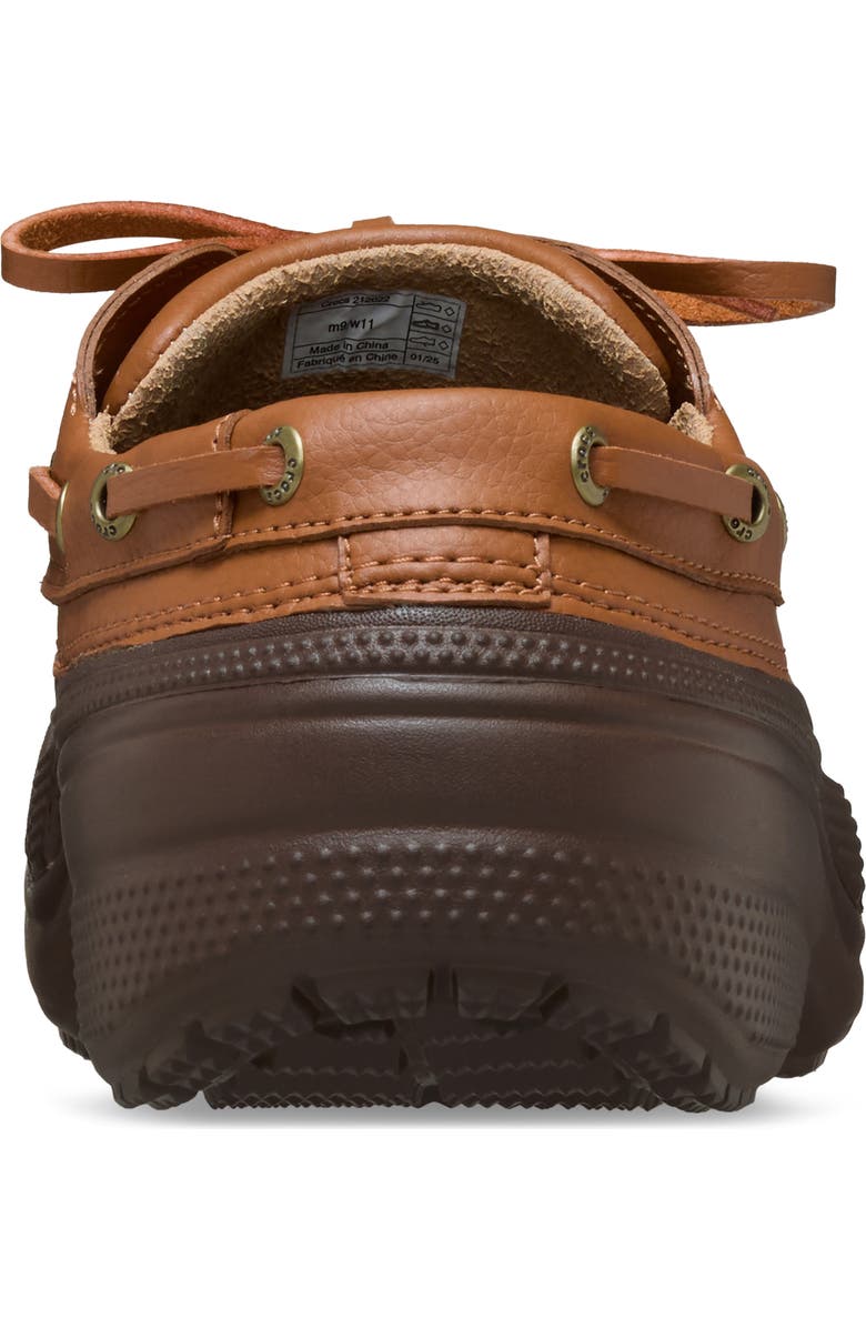 CROCS Classic Islander Boat Shoe, Alternate, color, Coffee Cognac