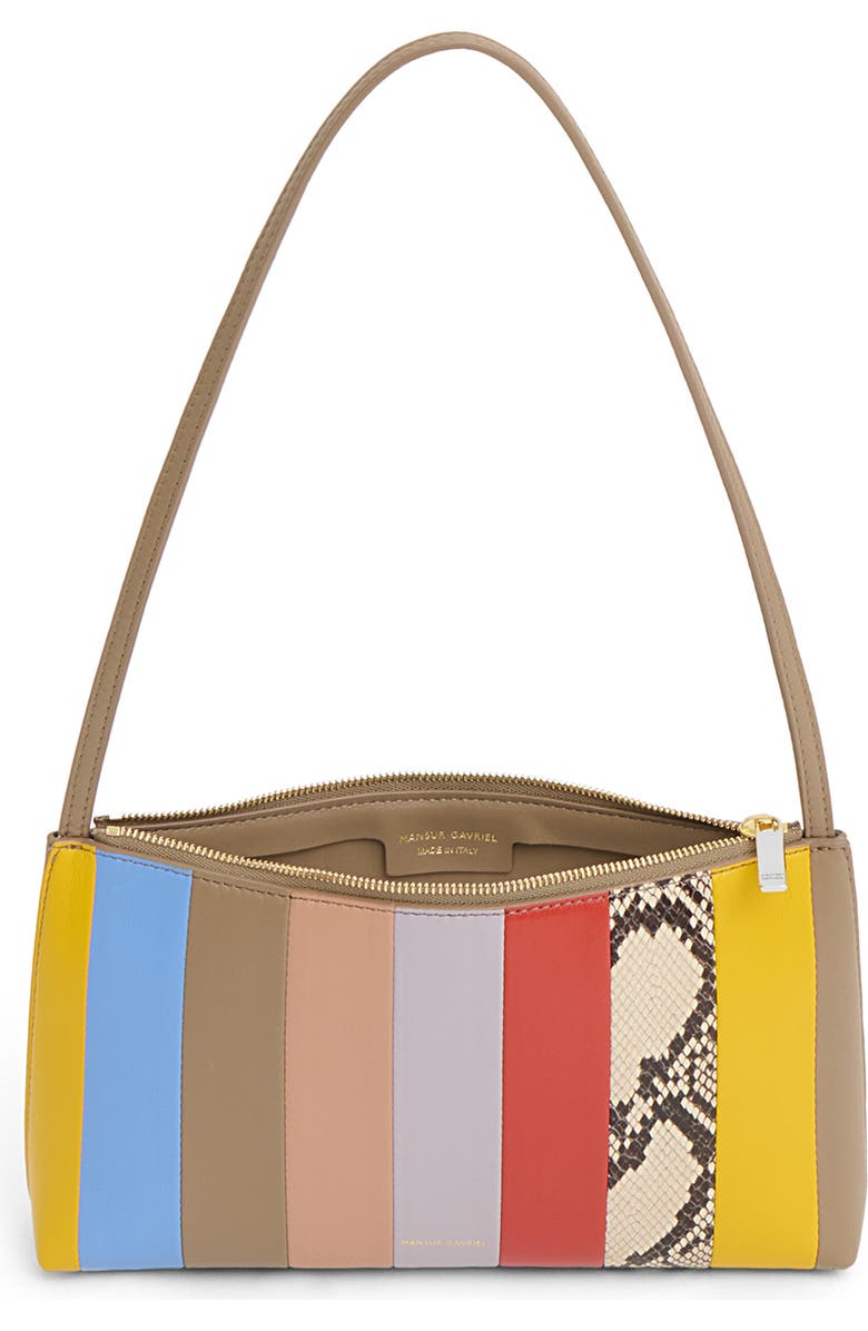 Mansur Gavriel Gaia Shoulder Bag, Alternate, color, Rainbow