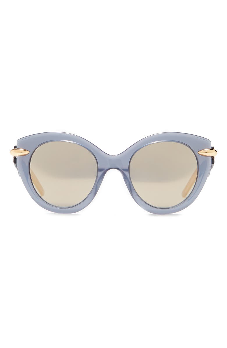Pomellato 50mm Cat Eye Sunglasses, Main, color, 