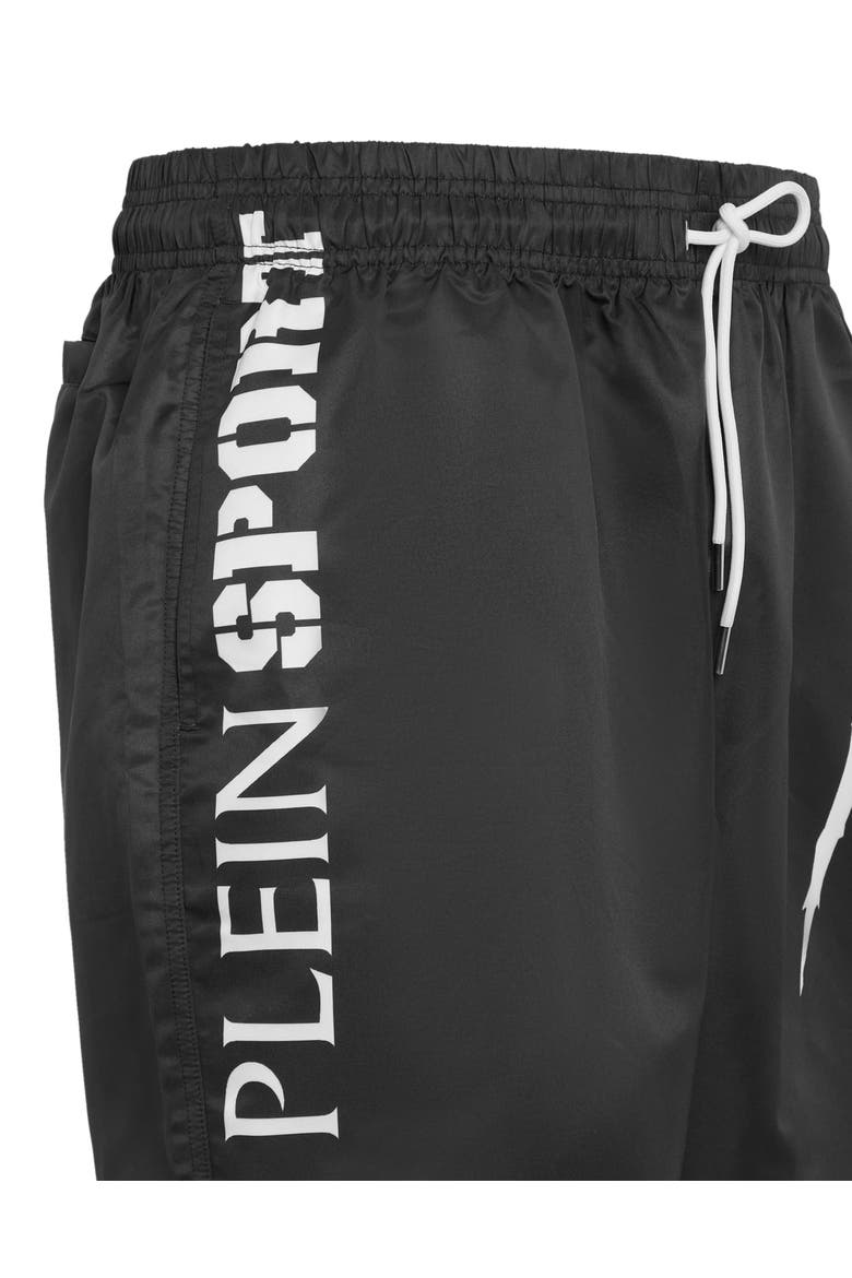Nylon Shorts Scratch Men, Alternate, color, black