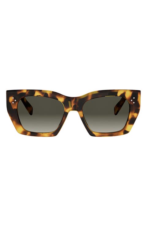 53mm Square Sunglasses