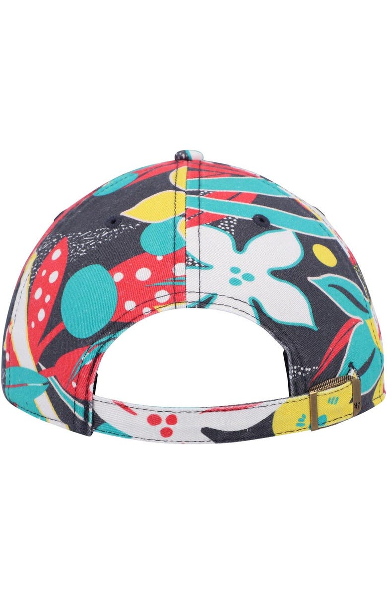 '47 Women's '47 Charcoal Virginia Tech Hokies Plumeria Clean Up Adjustable Hat, Alternate, color, 