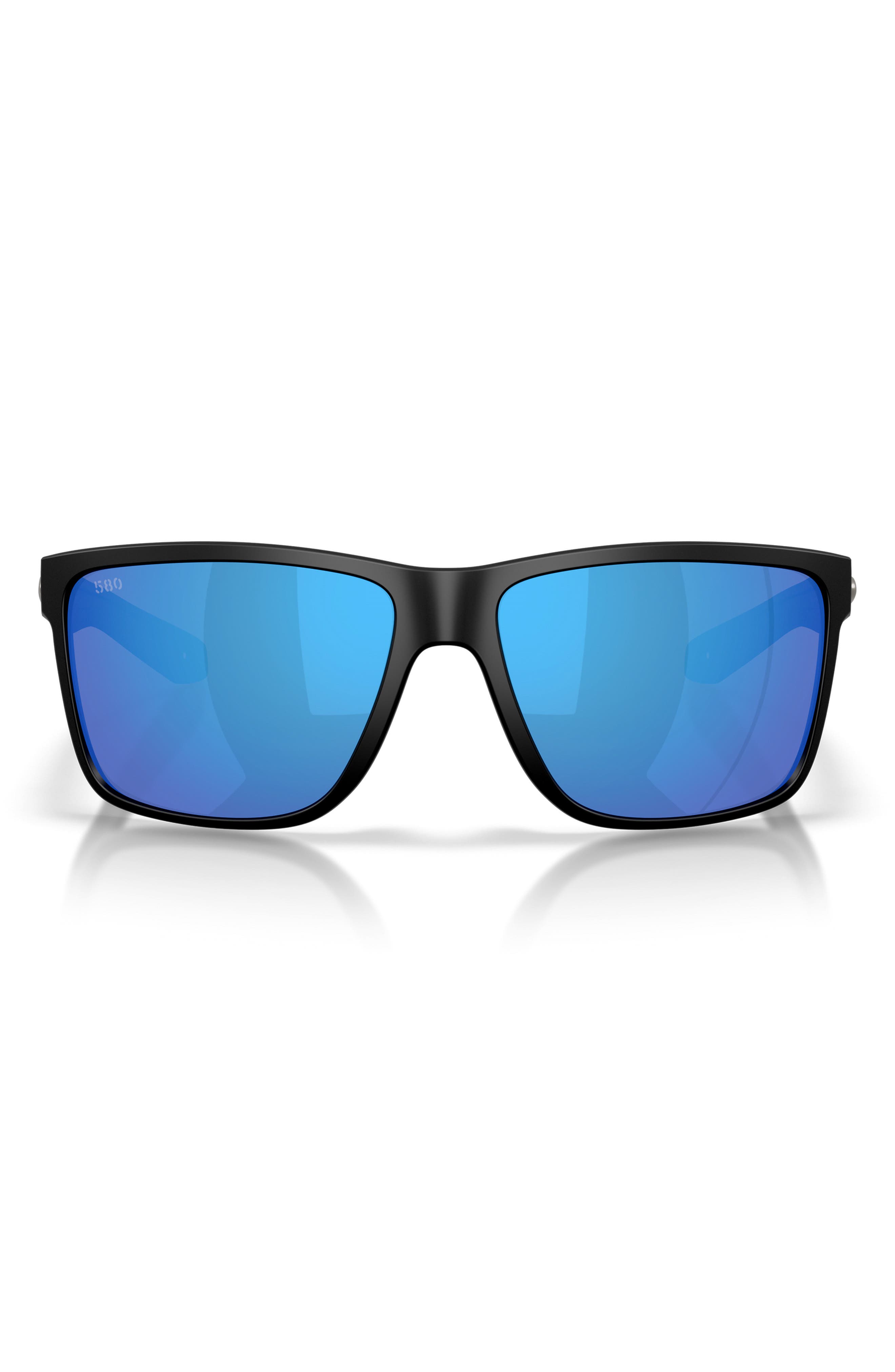 selected MATTE BLACK / BLUE MIRROR