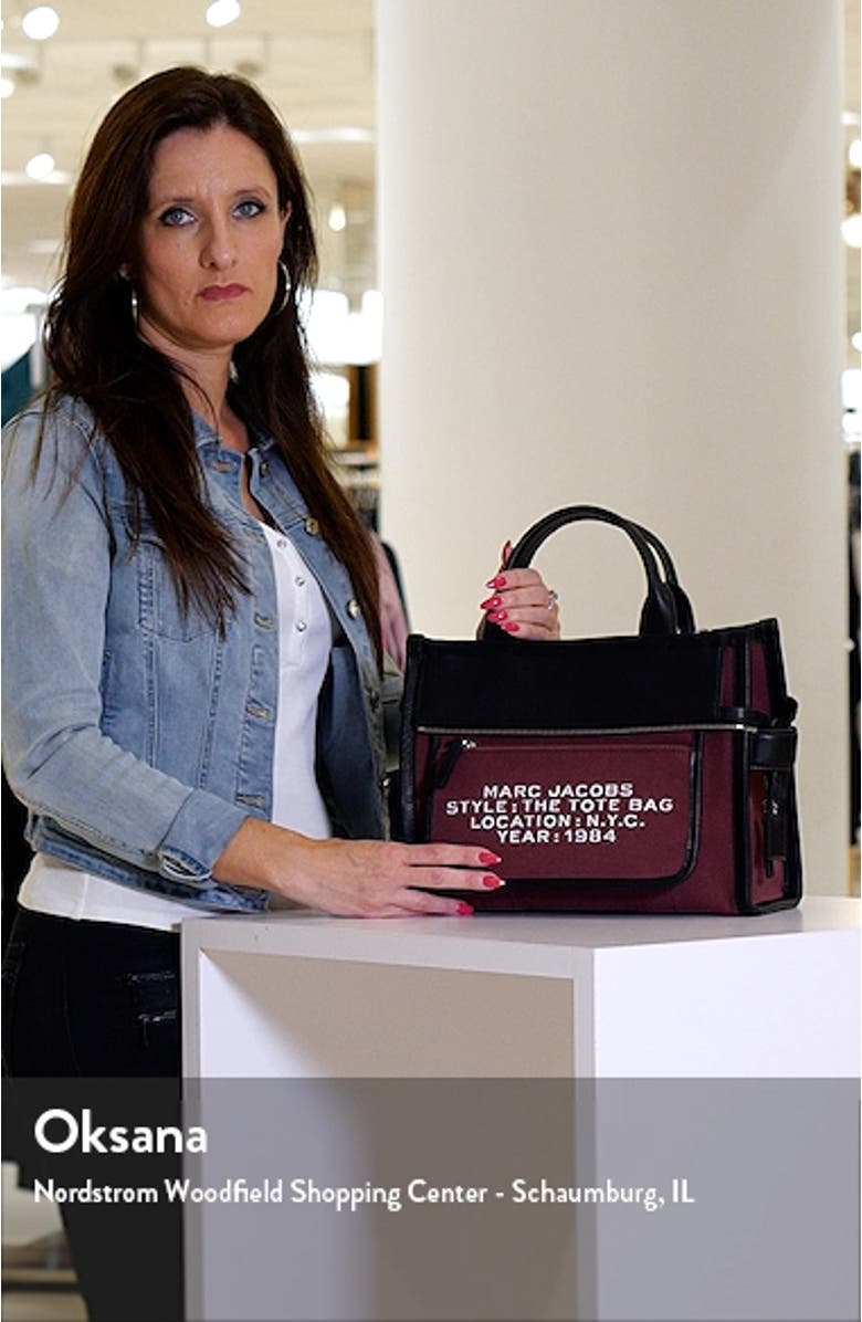 The Inside Out Jacquard Medium Tote Bag, sales video thumbnail