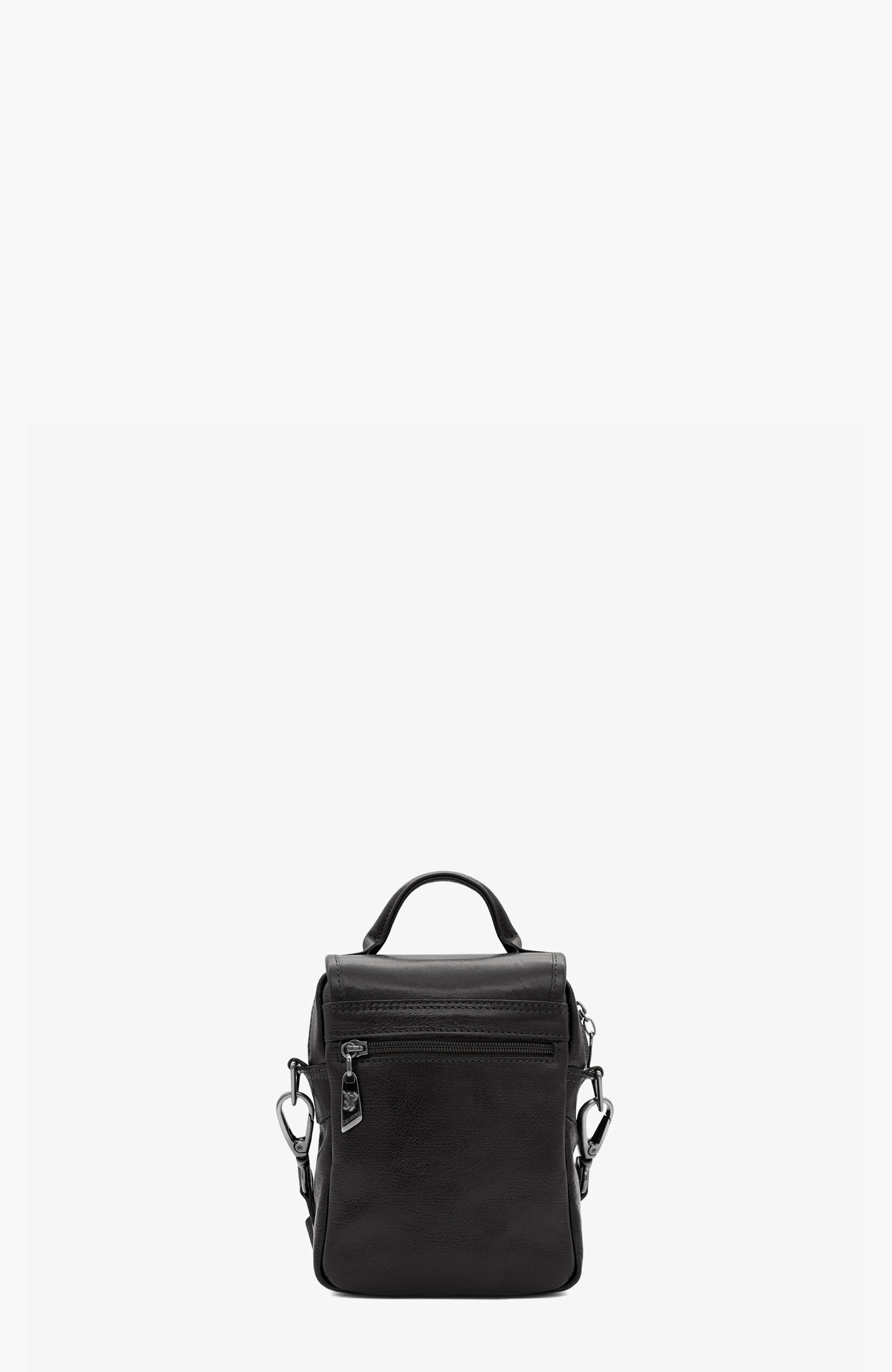 Gentleman 241 Leather Traveler, Alternate, color, Black