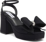 【Steve Madden】Aerin Bow プラットフォーム サンダル Steve Madden Aerin Bow Platform Sandal (Women) | Nordstromrack