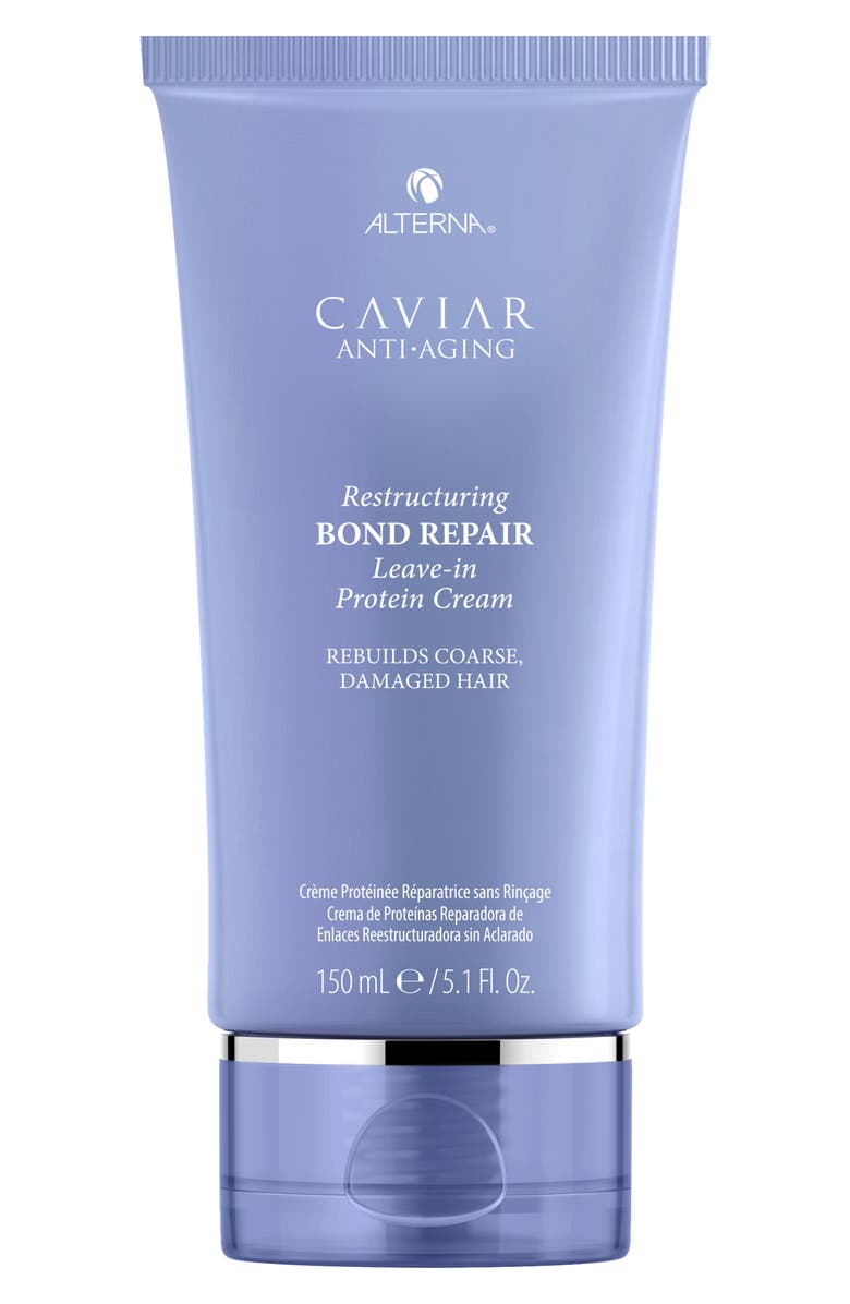 ALTERNA<sup>®</sup> Caviar Anti-Aging Resturcuring Bond Repair Leave-in Protein Cream, Main, color, 