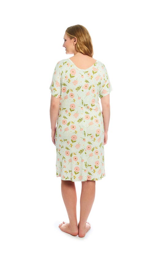 Everly Grey Rosa Jersey Maternity Hospital Gown In Multi