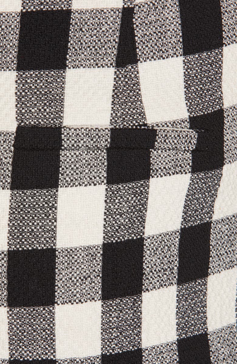 Veronica Beard Carito Gingham Shorts, Alternate, color, 