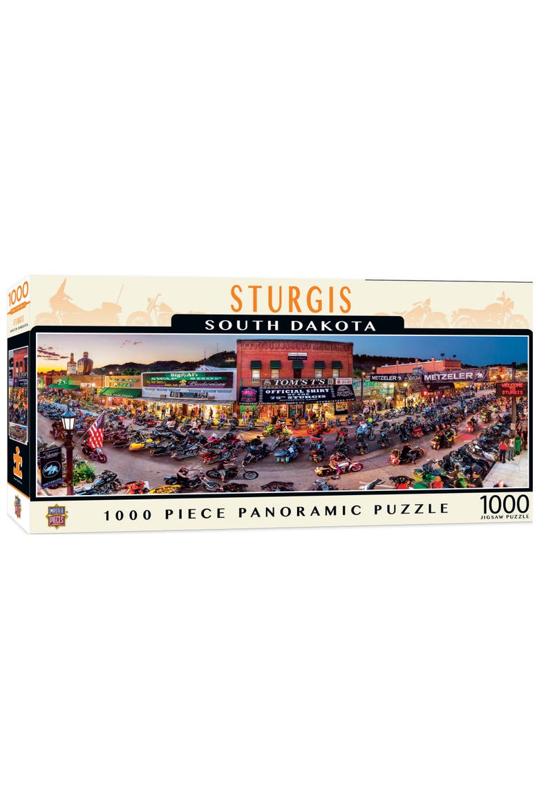 Sturgis 1000pc Panoramic Puzzle, Main, color, Multicolor