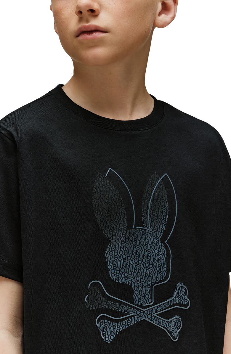 Psycho Bunny Kids' Jasper Logo Graphic T-Shirt, Alternate, color, 