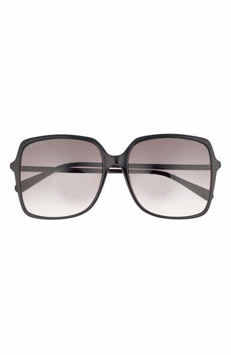 Gucci 58mm Oversize Square Sunglasses
