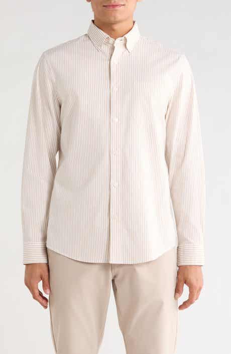 Stripe Oxford Button-Down Shirt