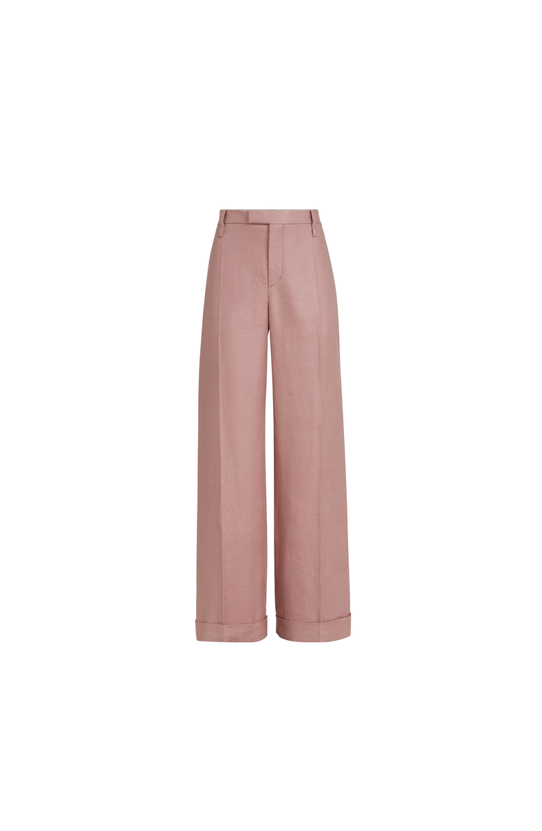 Brunello Cucinelli Loose Flared Trousers, Main, color, Pink