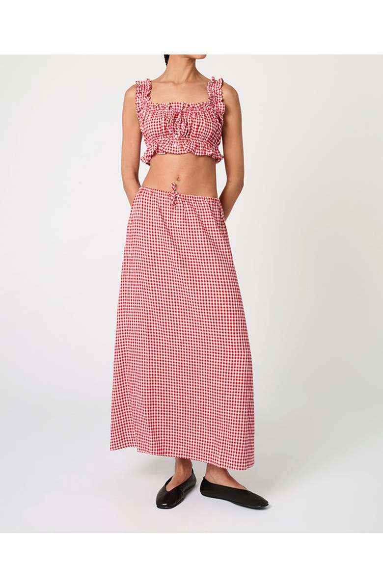 WeWoreWhat Tie Waist Skirt, Alternate, color,