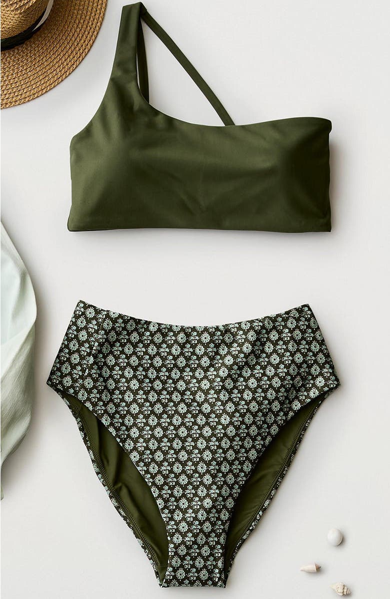 Carve Designs Lani Pocket Compression Bottom, Alternate, color, Dk. Fir Batik