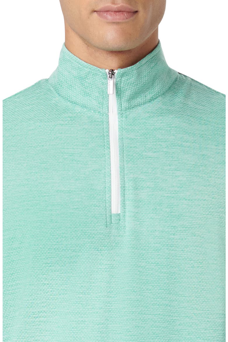 Quarter Zip Performance Pullover, Alternate, color, MENTHOL