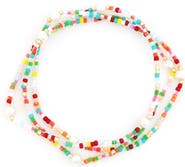 Panacea Set of 3 Beaded Stretch Bracelets