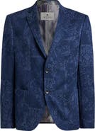Etro Roma Mixed Print Cotton Jersey Sport Coat