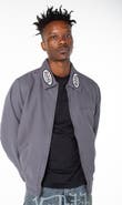 Von Dutch East Patch Collar Quilted Worker Jacket
