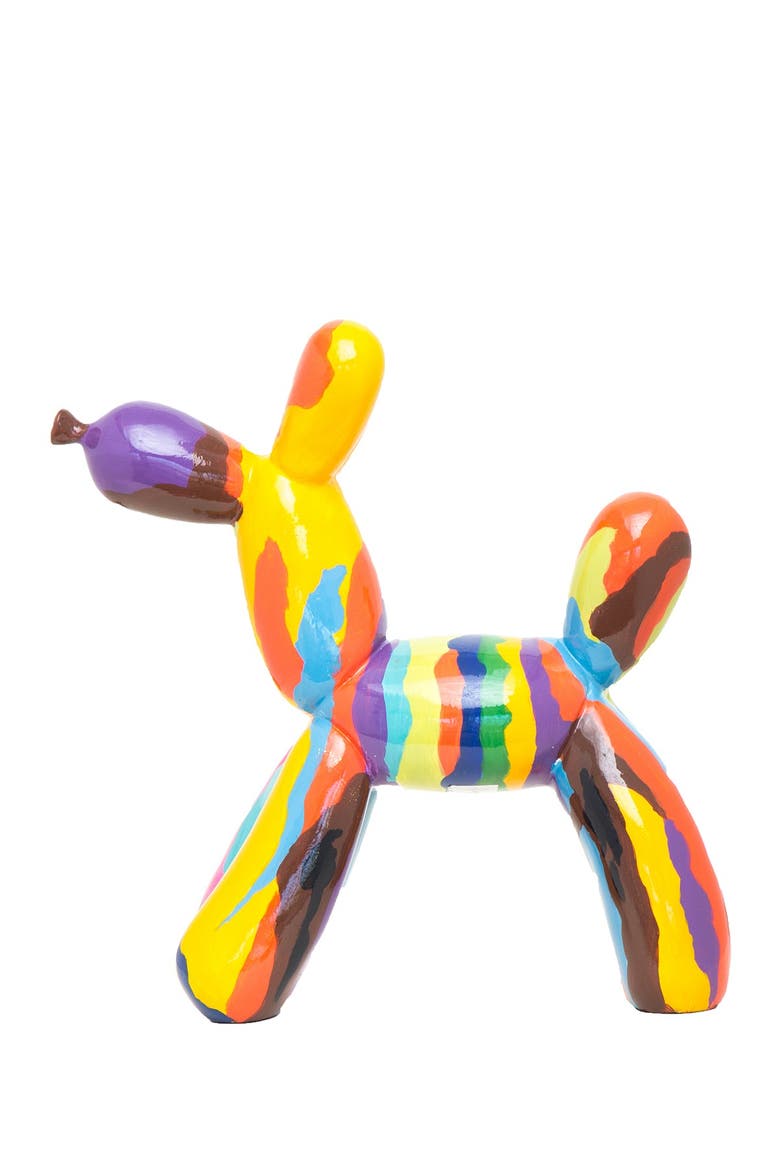 Graffiti Balloon Dog, Alternate, color, GRAFFITI/MULTI-COLOR