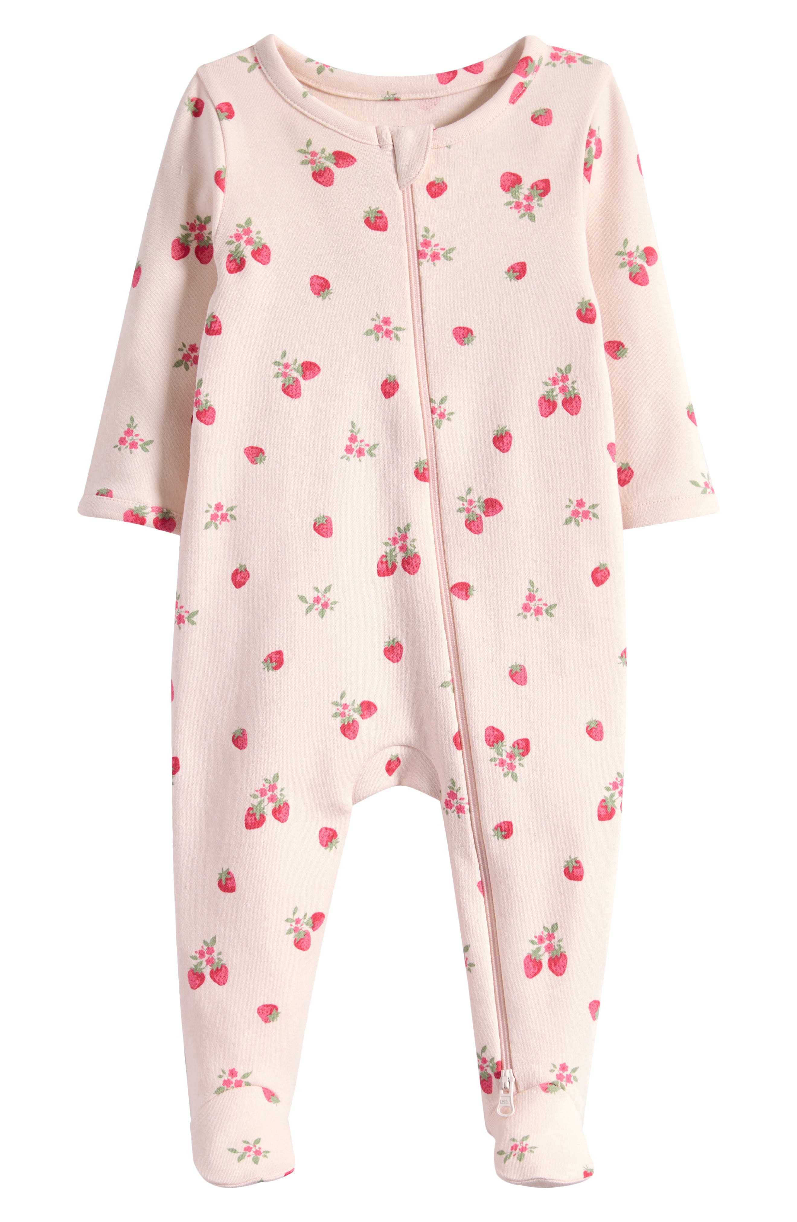 Nordstrom Print Cotton Footie Romper