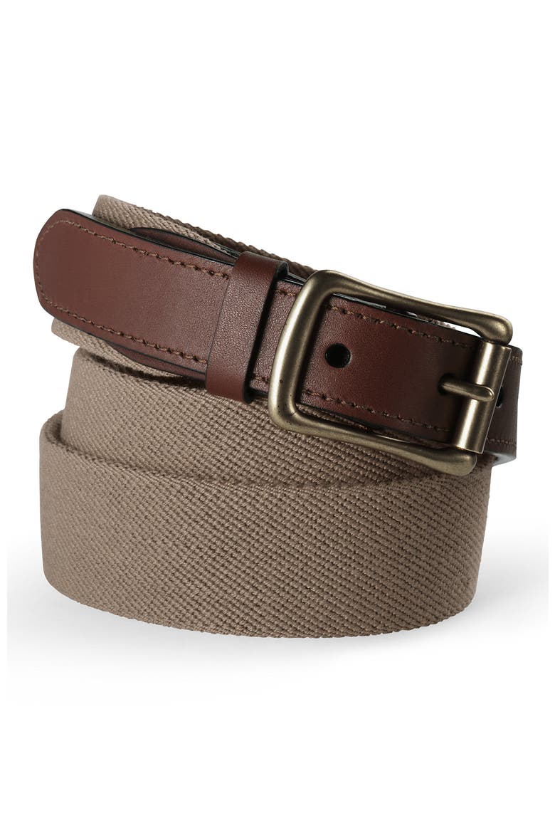Elastic Surcingle Belt, Main, color, Khaki