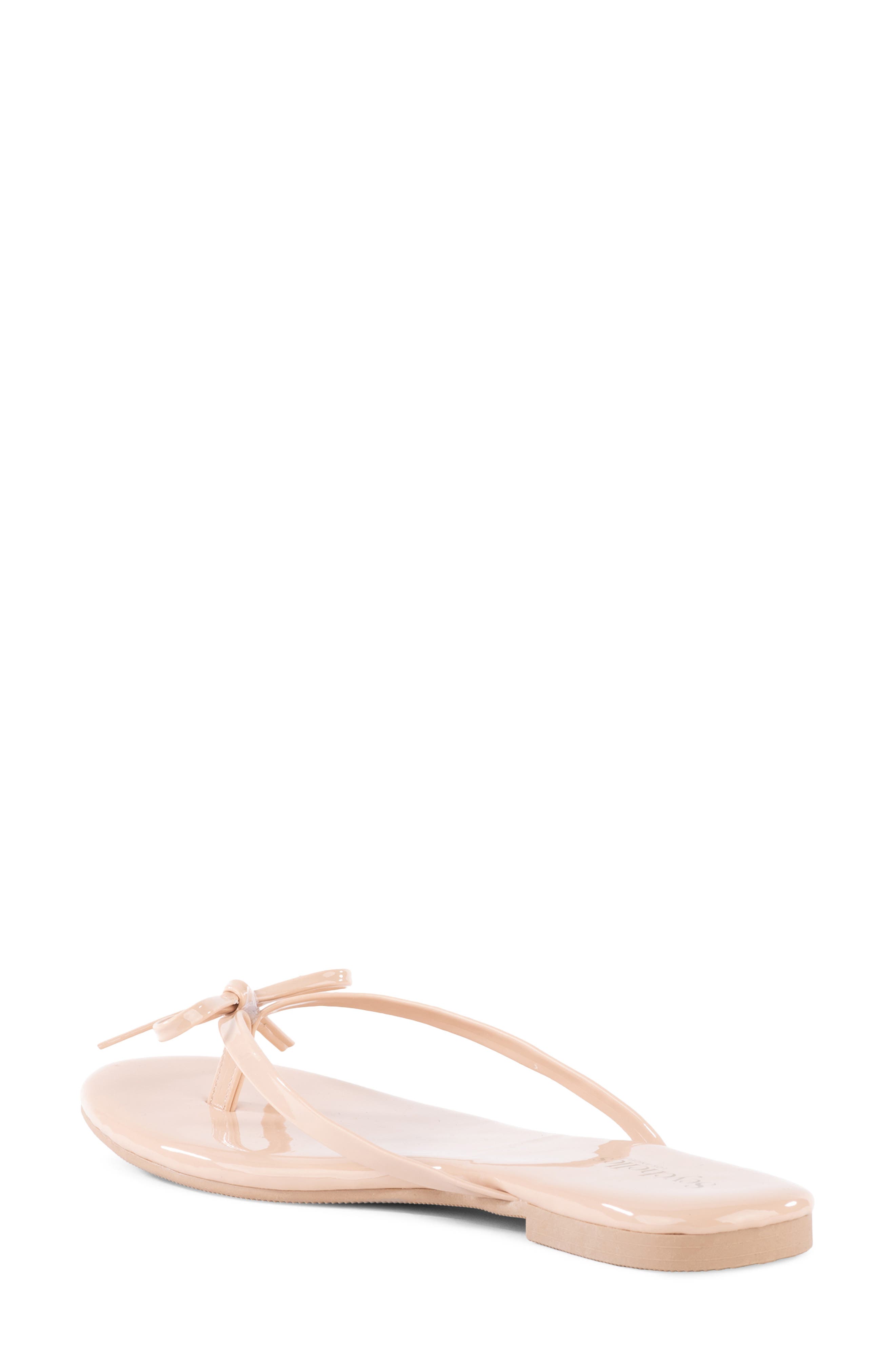 Wish List Flip Flop, Alternate, color, BEIGE