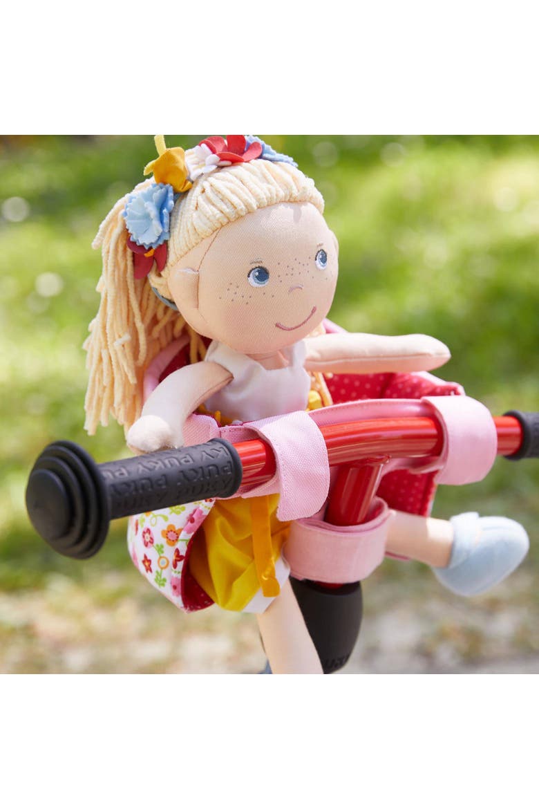 Soft Doll's Bike Seat Flower Meadow, Alternate, color, Pink Multi