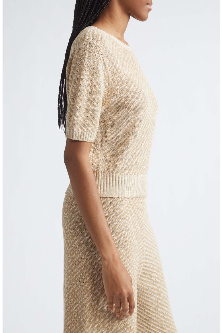 Merryn Short Sleeve Sweater, Alternate, color, DRIFTWOOD