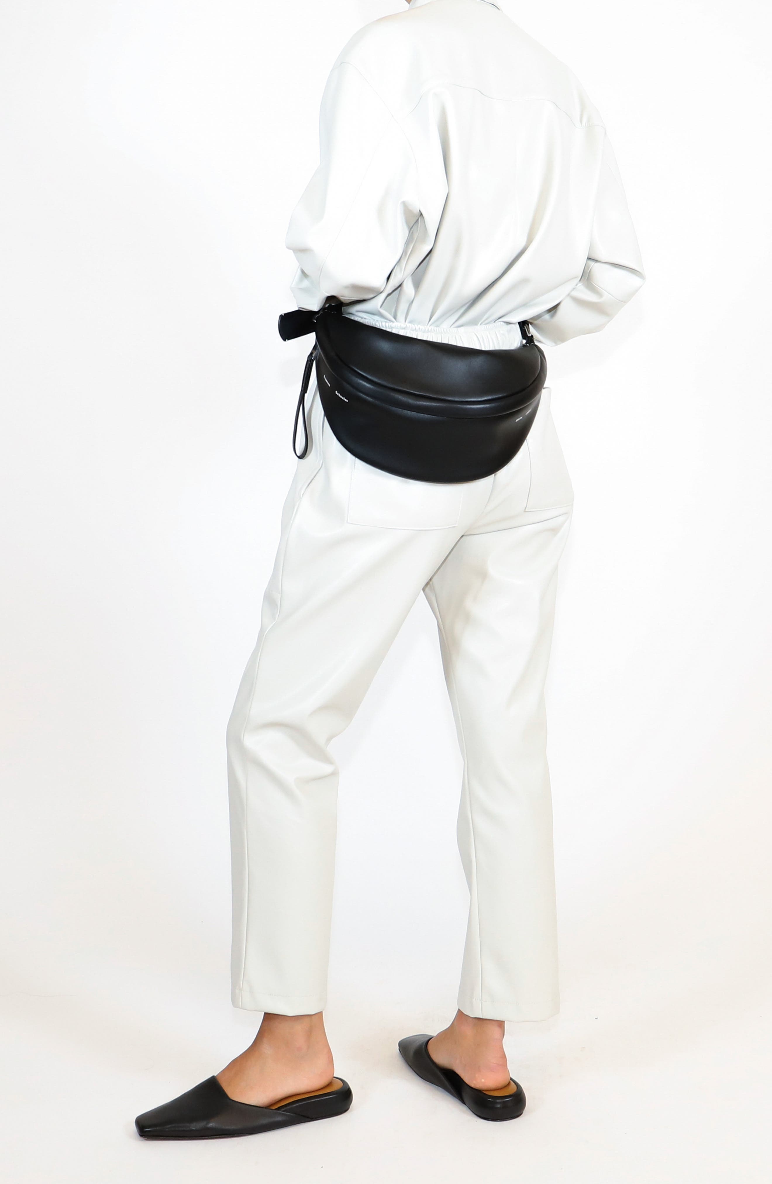 Proenza Schouler White Label Stanton Leather Belt Bag, Alternate, color, 