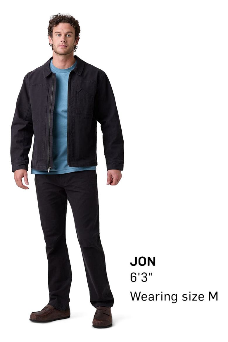 Rambler Stretch Canvas Jacket, Alternate, color, Black