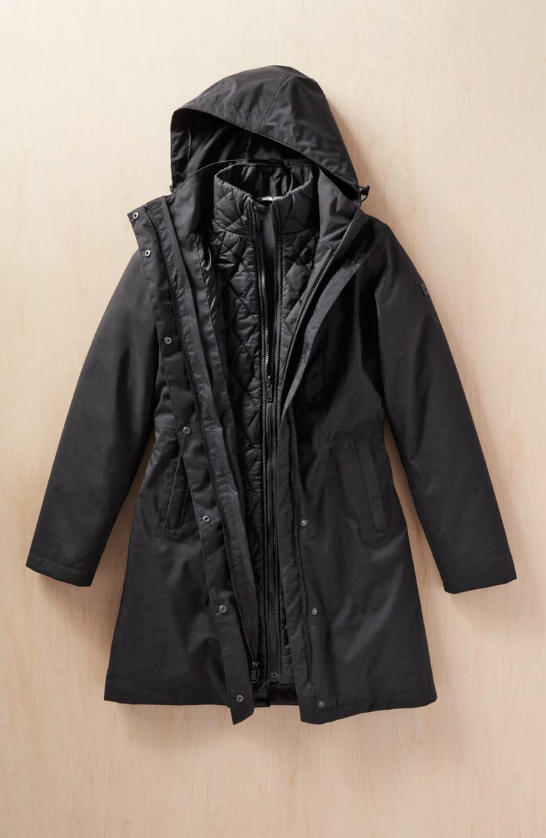 The North Face 'Zola' 3-in-1 TriClimate<sup>®</sup> Waterproof Jacket, Alternate, color, 