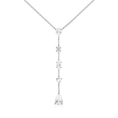 Lunar Crystal Drop Pendant