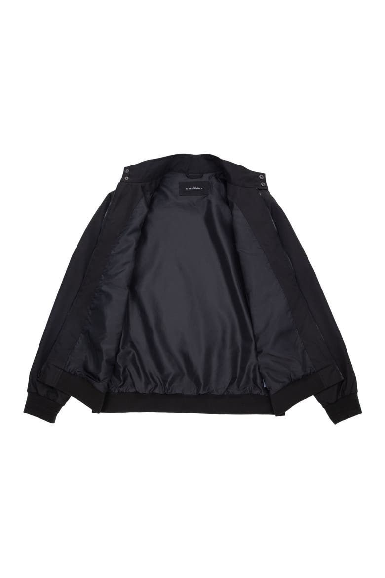 Classic Full Zip Bomber Jacket, Alternate, color, Black