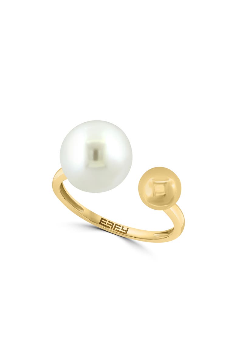 EFFY 14K Gold Freshwater Pearl Ring, Main, color,